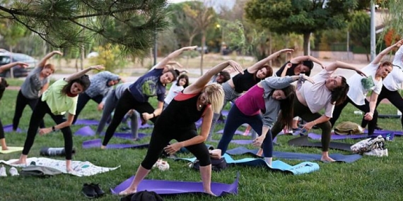 Kalp yogasıyla kalp sağlığına dikkat çektiler