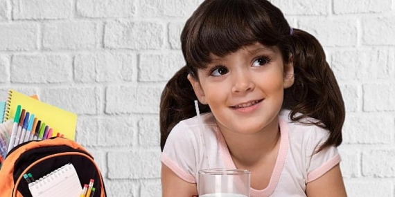 Öğrencilerin okuldaki değişmeyen besin kaynağı süt