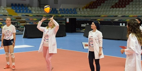 Meme kanseri için sahaya çıktılar