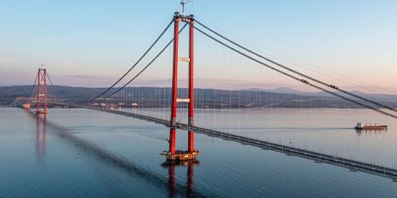 1915Çanakkale Köprüsü Yapım Metodolojisi Alanında Yılın En Başarılı Projesi Seçildi