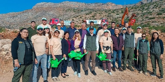 Akkuyu Nükleer A.Ş. Çalışanları “Geleceğe Nefes” Etkinliği Kapsamında Fidan Dikti