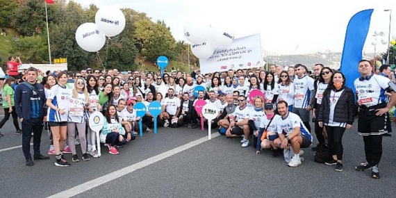 Allianz Türkiye, 44. İstanbul Maratonu’nda 7. kez iyilik için koştu