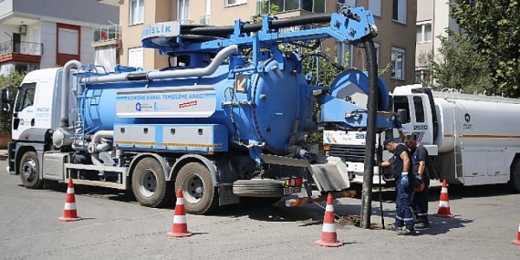 ASAT ekipleri kanalizasyon sorunlarını çözüyor