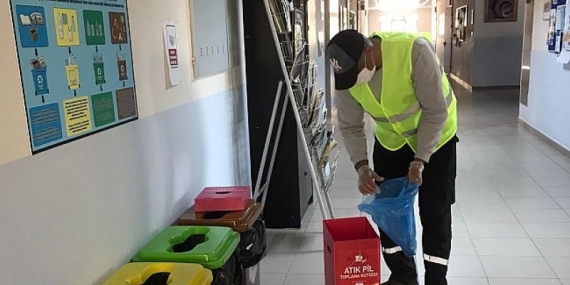 Atık piller geri dönüşüme kazandırılıyor