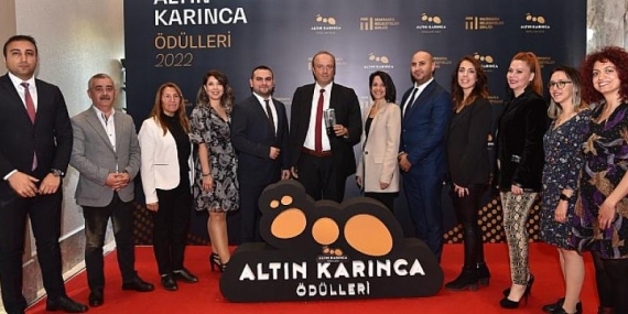 Avcılar Belediyesi’ne Altın Karınca Ödülü