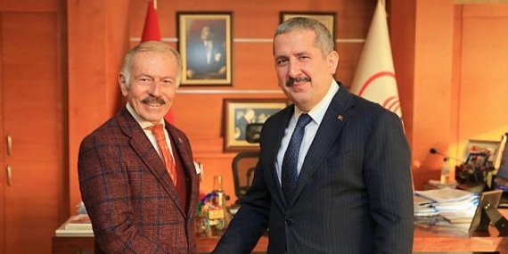 Bakan Yardımcısı Gürcan’dan Başkan Aydıner’e ziyaret