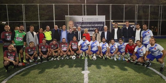 Basın Ligi’nde ilk vuruş yapıldı