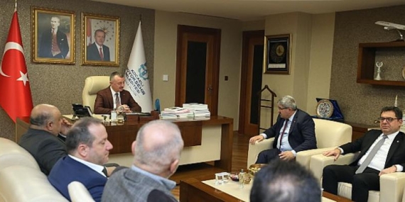 Başkan Büyükakın, KOTO yönetimini konuk etti
