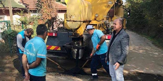 Başkan Büyükakın ve Yol Timine teşekkür