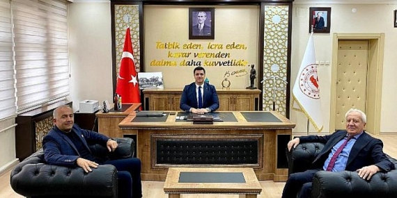 Başkan Saygı’dan Kaymakam Turan’a Hayırlı Olsun Ziyareti