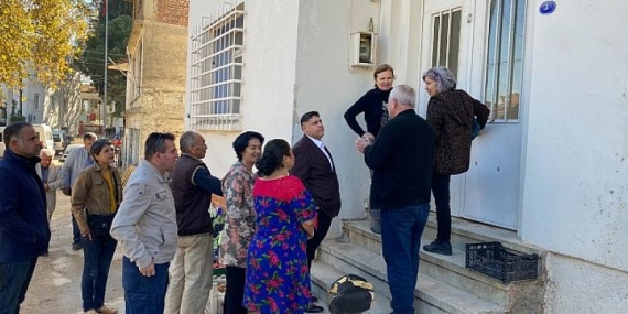 Başkan V. Özkan mahalle ziyaretlerine devam ediyor.