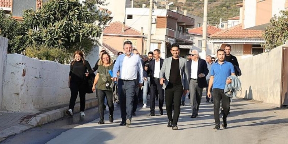 Bayraklı’ya bir ayda 500 ton asfalt