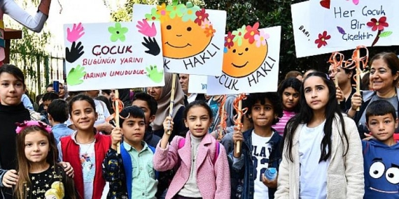 Ben çocuğum haklarımla varım