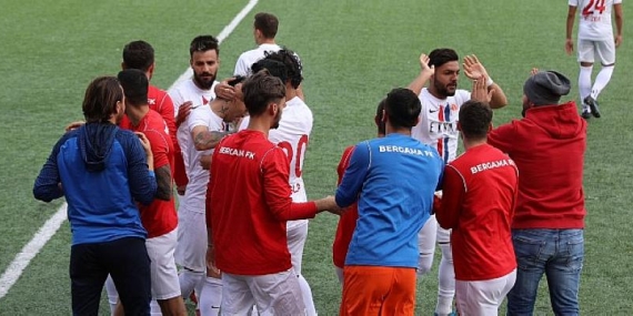 Bergamaspor sahadan galip ayrılan taraf oldu