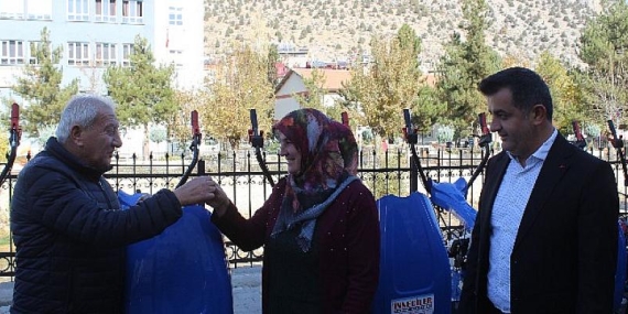 Bozkır Belediyesi 41 Üreticiye yüzde 80 Hibeli Çapa Motoru Desteği Sağladı