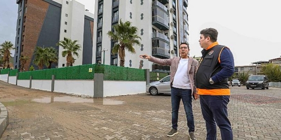 Buca  Belediye Başkanı Erhan Kılıç’tan yerinde inceleme