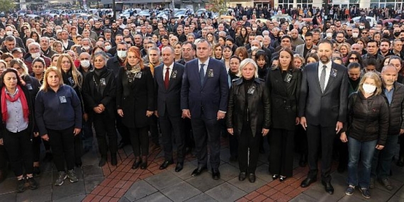 Çankaya Atasını Andı