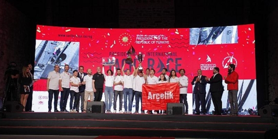 Cumhurbaşkanlığı 3. Uluslararası Yat Yarışları Ana Sponsoru DHL’den Trofe Birincisi Arçelik Yelken Takımına Özel Ödül