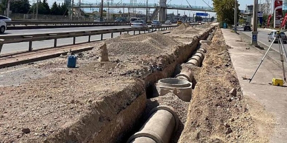 D-100 yan yolda trafik akışı İstanbul yönünde olacak