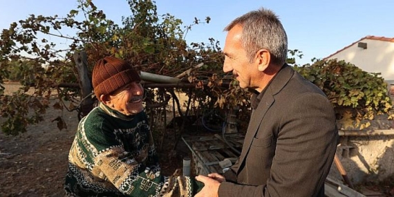 Dayanç istekleri dinliyor, sorunları yerinde tespit ediyor