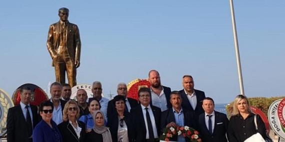 Edremitli muhtarlar Kıbrıs’ta