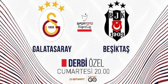 Galatasaray – Beşiktaş Derbisi Özel Programla D-Smart’ta