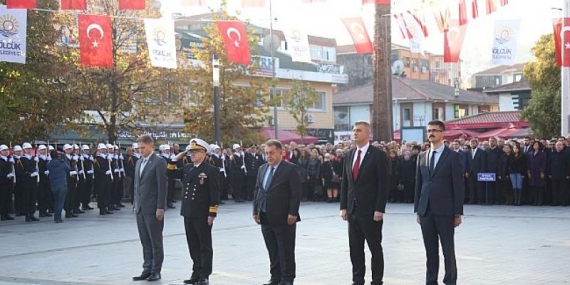 Gazi Mustafa Kemal Atatürk Gölcük’te Törenle Anıldı