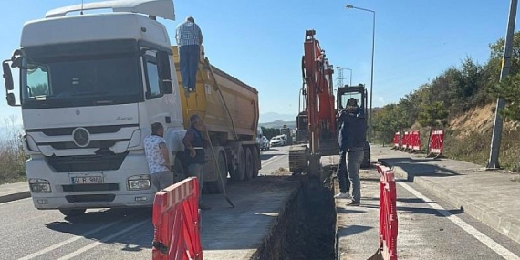 Gebze Muallimköy’de Atıksu Terfi Hattı Yapılıyor