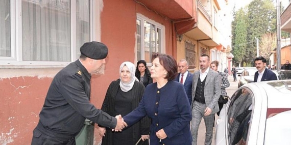 Hülya Koçyiğit’ten Bursa’da Şehit Ailesine Ziyaret