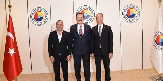 İzmir Oda ve Borsalarından TOBB Ziyareti