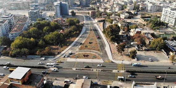 İzmir Ordu Bulvarı’ndan Anadolu Caddesi’ne kesintisiz ulaşım başladı