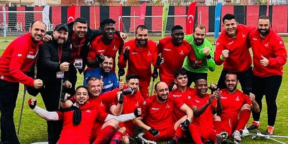 İzmirli Amputeler Türkiye üçüncüsü oldu