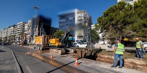 İZSU, Karşıyaka’da taşkınların önüne geçiyor