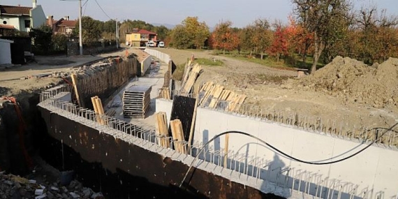 Kartepe Maşukiye’de Dere Islahı Çalışmaları Yapılıyor