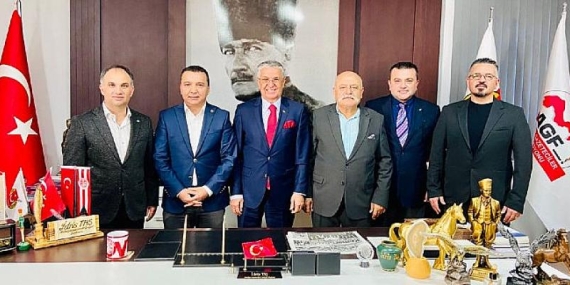 Kemer Belediye Başkanı Necati Topaloğlu’ndan AGC’ye ziyaret