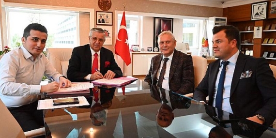 Kemer Belediyesi ile VakıfBank arasında sözleşme imzalandı