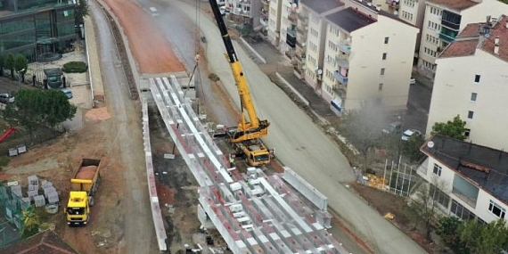 Kuruçeşme Tramvay Hattı’nda yoğun çalışma