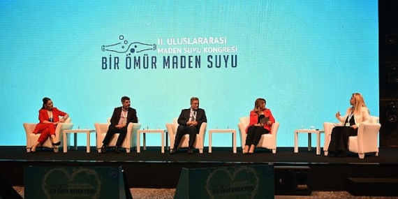 Maden Suyu sektörünün paydaşları maden suyunun sağlık ve beslenmede faydalarını konuştu
