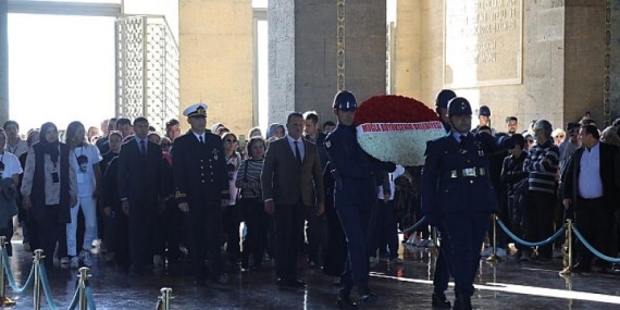 Muğlalı Kadınlar Ata’ya Saygı İçin Anıtkabir’de