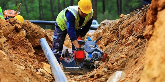 MUSKİ, Seydikemer’de içme suyu çalışmalarını sürdürüyor