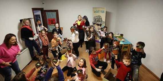 Nilüferli çocuklar ara tatilde Sait Faik’le buluşuyor