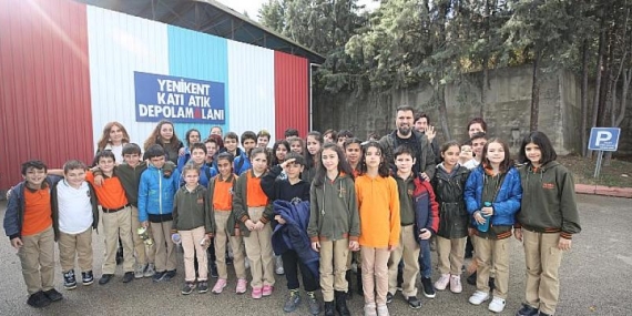 Öğrenciler çevre eğitimini yerinde alıyor