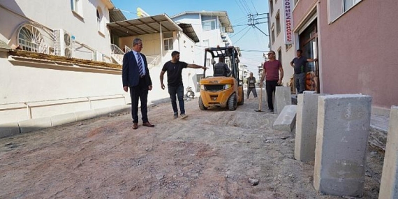 Sarnıç’ın yolları yenileniyor