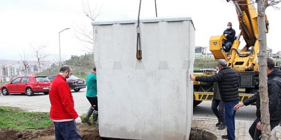 Tugay Karşıyaka’yı Yeraltı Konteynerleri İle Donattı