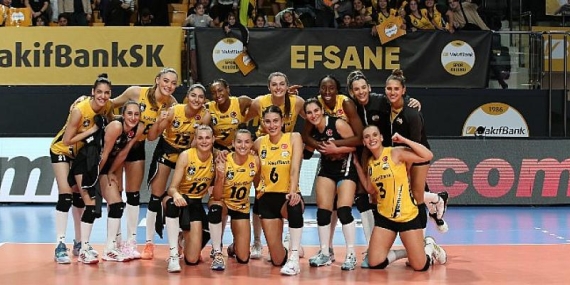 VakıfBank evinde kazandı