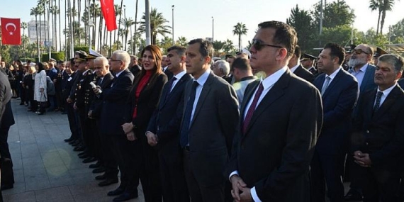 Yenişehir’de Ata’ya saygı duruşu