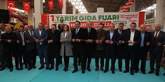 1. Tarım ve Gıda Fuarı Açıldı
