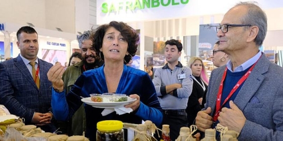 16. Uluslararası Travel Turkey İzmir’de Ayvalık Standına İlgi Büyük