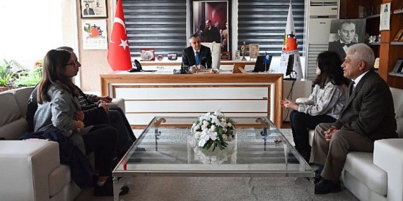 AKÜNSAT’tan Başkan Topaloğlu’na ziyaret