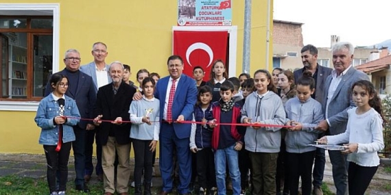 Atatürk Çocukları Kütüphaneleri’nin 49.’Su Milas’ta Açıldı